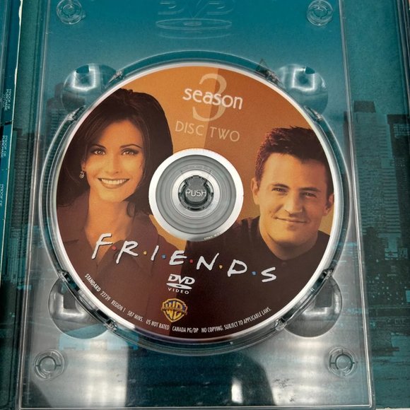 Friends - The Complete Third Season (DVD, 2003, 4-Disc Set) - Picture 4 of 6